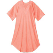 V Neck Coral Terry&hellip;